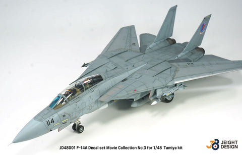 DEF Model JD48001 1/48 F-14A Decal set Movie Collection No.1 (for 1/48 Tamiya kit) - reprinted with small update - 11_97cac0b2-af90-453a-ac83-6e6ef0bcd77e