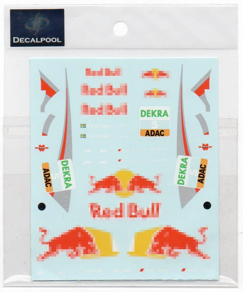 Decal Pool DP076 1/24 Audi A4 "Redbull" logo DTM '09