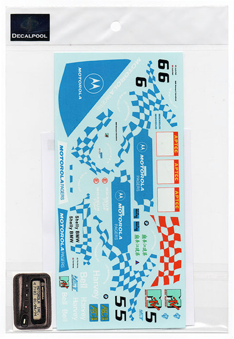Decal Pool DP115 1/24 BMW 318i Motorola Pagers Macau Guia Race 1994