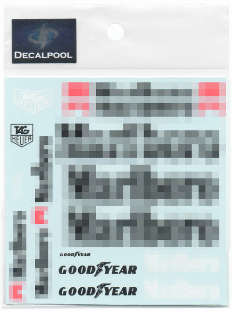 Decal Pool DP159 1/12 McLaren MP4/6 Option