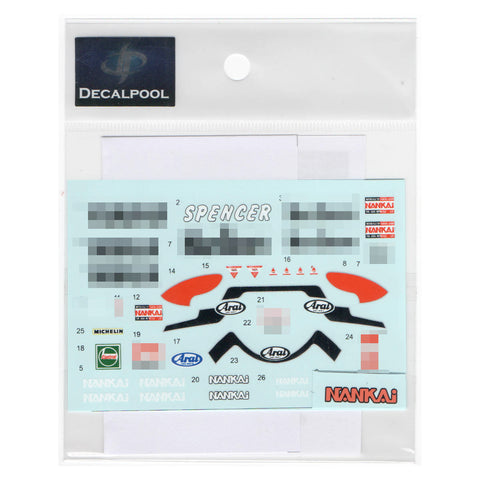 Decal Pool DP179 1/12 Yamaha YZR500 Marlboro Freddie Spencer Rider '89