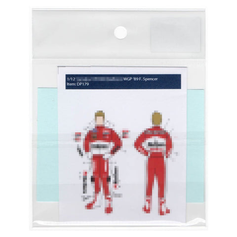 Decal Pool DP179 1/12 Yamaha YZR500 Marlboro Freddie Spencer Rider '89