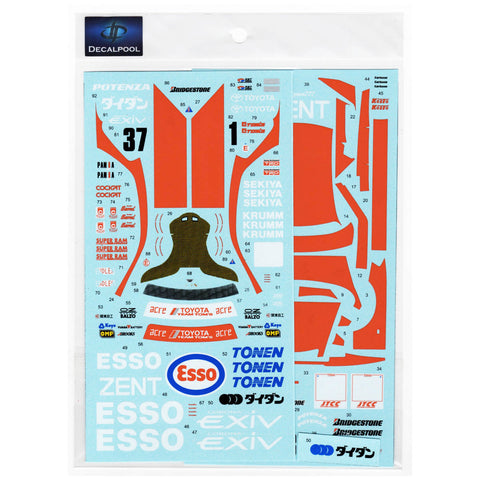 Decal Pool DP279 1/24 Toyota Corona EXiV TOM'S #1/37 JTCC 1995