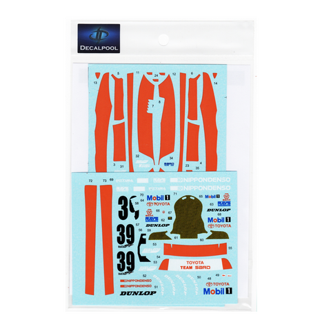 Decal Pool DP286 1/24 Toyota Sard Supra GT #39 JGTC 1993