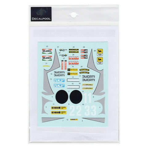 Decal Pool DP311 1/12 Ducati 900 NCR Racer