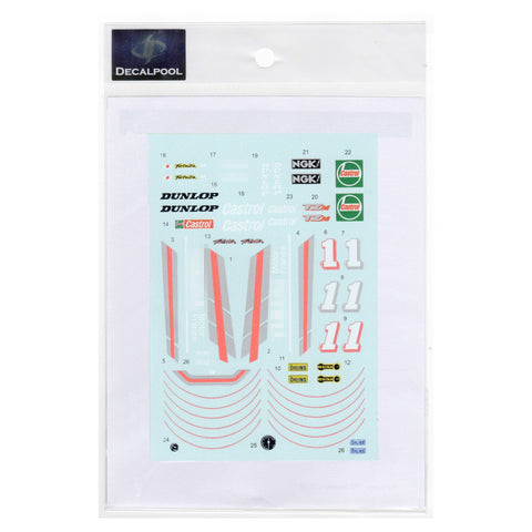 Decal Pool DP322 1/12 Yamaha TZ250M #1 1994