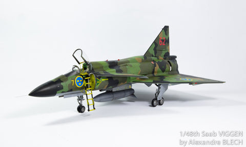 DN Models 48-827-021 1/48 Viggen Splinter Camo