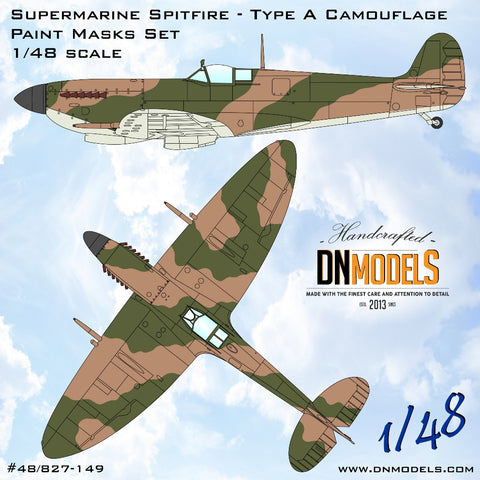 DN Models 48-827-149 1/48 Supermarine Spitfire Camouflage Type A