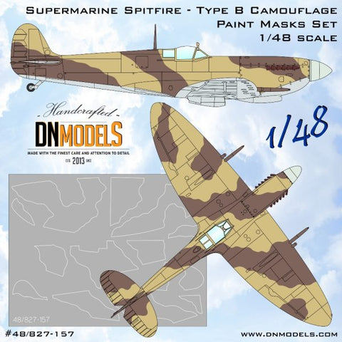 DN Models 48-827-157 1/48 Supermarine Spitfire Camouflage Type B
