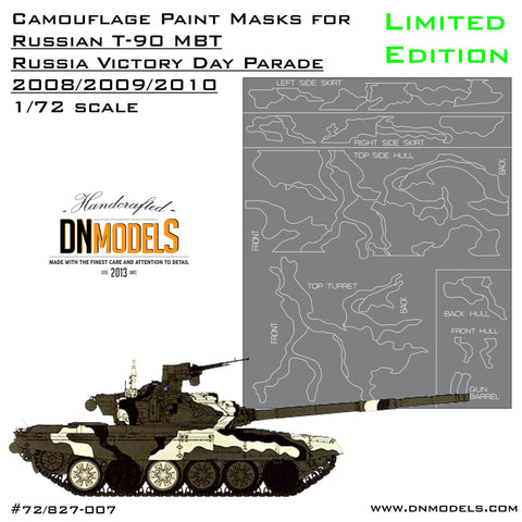 DN Models 72-827-007 1/72 T-90 Camo