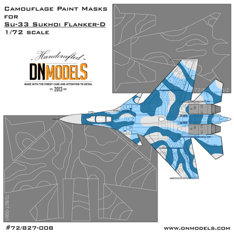 DN Models 72-827-008 1/72 Su-33 Camo