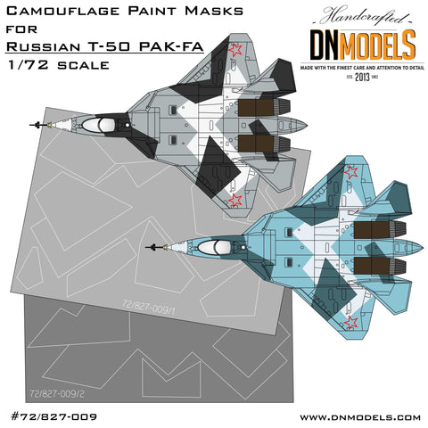 DN Models 72-827-009 1/72 Pak-Fa Camo