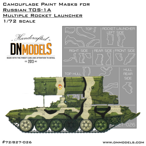 DN Models 72-827-026 1/72 TOS 1A Camo