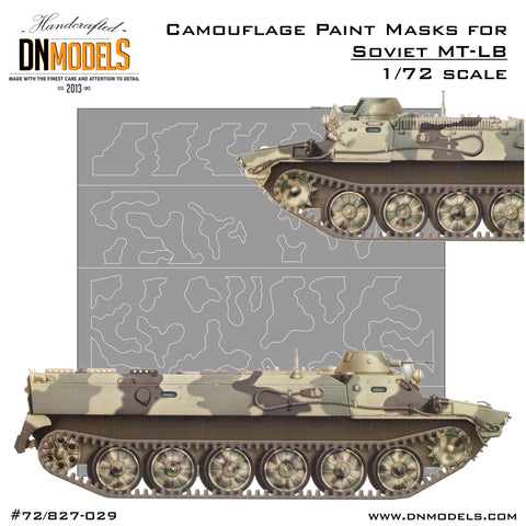 DN Models 72-827-029 1/72 MT-LB Camo