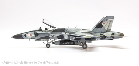 DN Models 72-827-032 1/72 F/A-18 Arctic Splinter Aggressor Camo