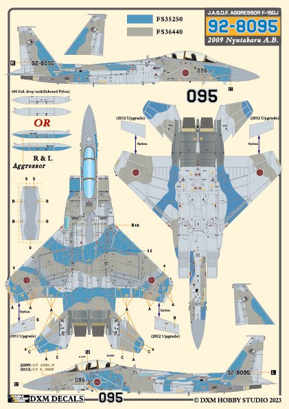 DXM 1/48 31-4264 JASDF F-15J/DJ Aggressor Vol. 1 (For Hasegawa, Great Wall, Academy, and Italeri)