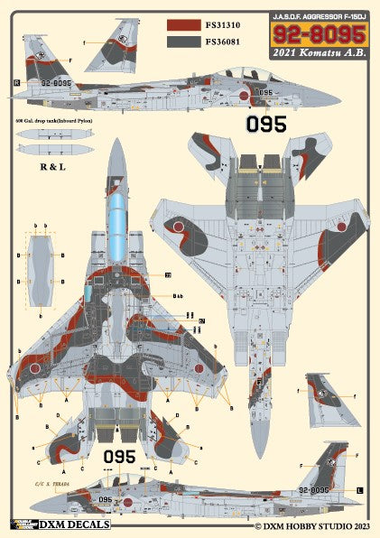 DXM 1/48 31-4264 JASDF F-15J/DJ Aggressor Vol. 1 (For Hasegawa, Great Wall, Academy, and Italeri)