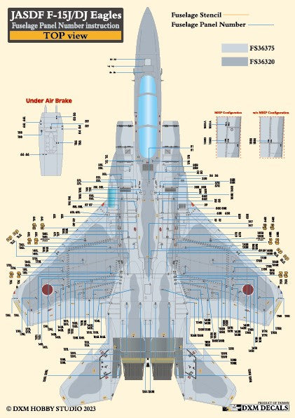 DXM 1/48 31-4264 JASDF F-15J/DJ Aggressor Vol. 1 (For Hasegawa, Great Wall, Academy, and Italeri)