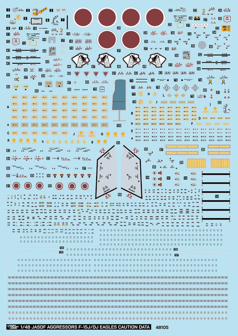 DXM 31-4265 1/48 JASDF F-15J/DJ Aggressor Vol. 2 (For Hasegawa, Great Wall, Academy, and Italeri)