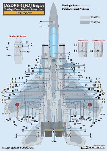 DXM 31-7158 1/72 JASDF F-15J/DJ Aggressor Vol. 1 (For Hasegawa, Platz, and Academy)