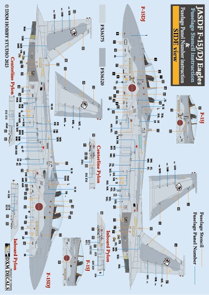 DXM 31-7158 1/72 JASDF F-15J/DJ Aggressor Vol. 1 (For Hasegawa, Platz, and Academy)