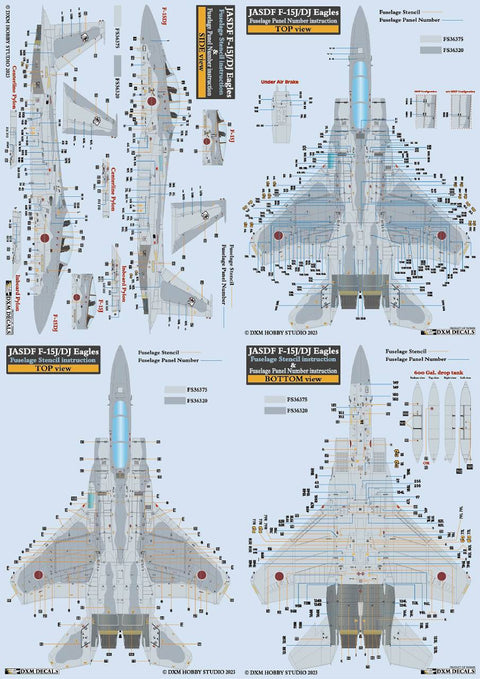 DXM 31-7159 1/72 F-15J/DJ Aggressor Vol. 2