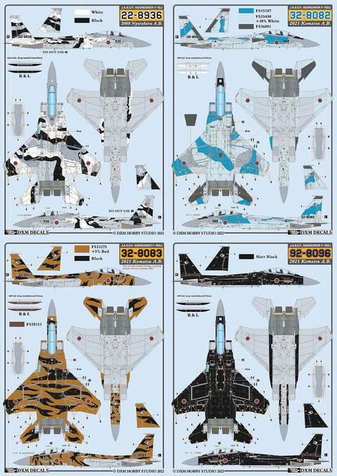 DXM 31-7159 1/72 F-15J/DJ Aggressor Vol. 2