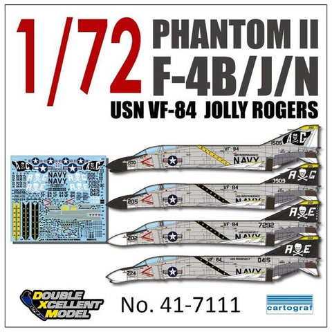 DXM 41-7111 1/72 US Navy F-4B/J/N VF-84 Jolly Rogers