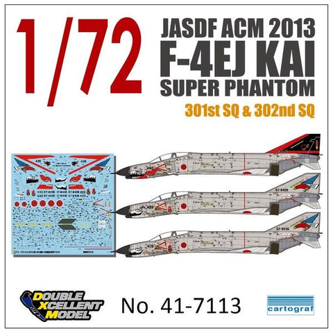 DXM 41-7113 1/72 JASDF F-4EJ Kai ACM 2013 (For Hasegawa, Fine Molds, and Fujimi)