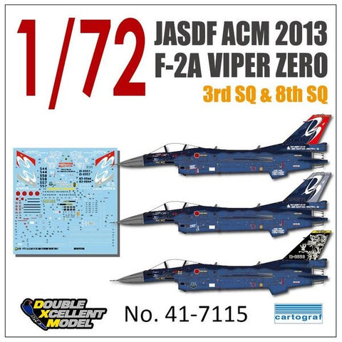 DXM 41-7115 1/72 JASDF F-2A ACM 2013 (For Hasegawa)