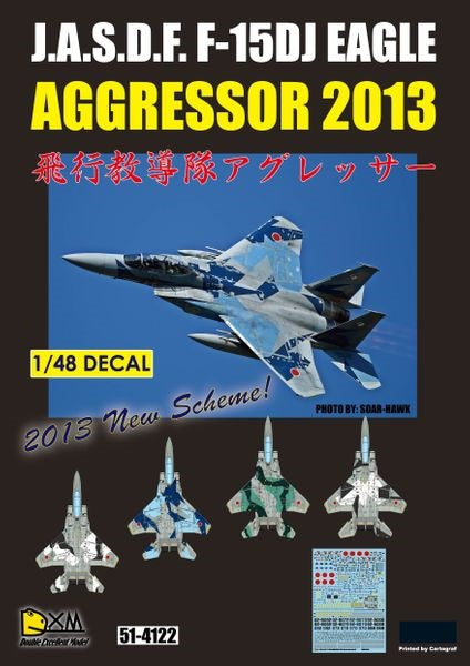 DXM 51-4122 1/48 JASDF F-15DJ Aggressor 2013