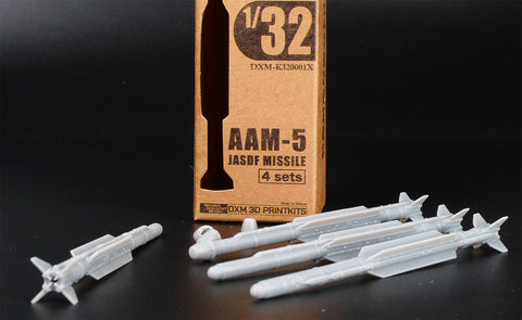 DXM K320001X 1/32 JASDF AAM-5 Missile (Set of 4)