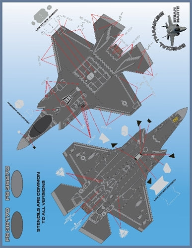 FURBALL 32-003 1/32 F-35A Lightning II、F-35 anthology(For Italeri)