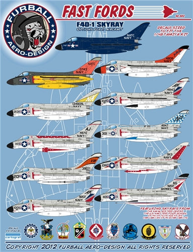 FURBALL 48-002 1/48 F4D-1"fastford"