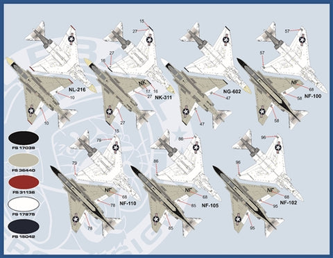 FURBALL 48-011 1/48 Bravo MIG Killers