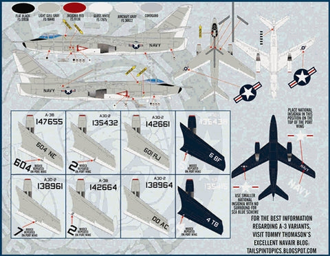 FURBALL 48-022 1/48 Killer Whales A-3 Sky Warriors