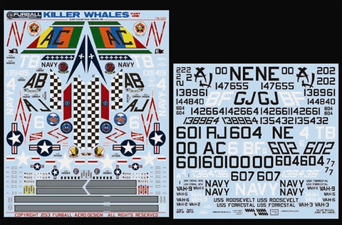 FURBALL 48-022 1/48 Killer Whales A-3 Sky Warriors