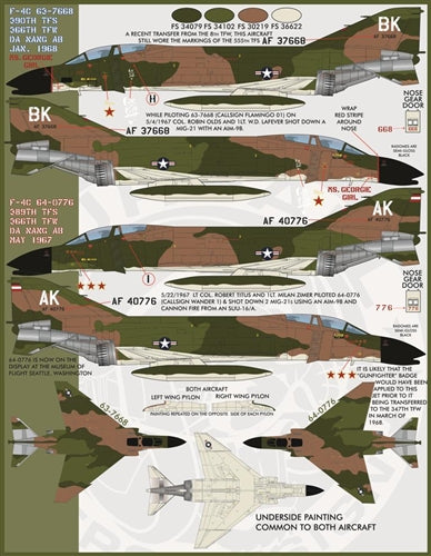 FURBALL 48-030 1/48 F-4C&F-4D Phantom II Gunfighter Phantom, Part 2