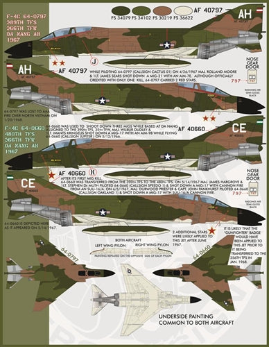 FURBALL 48-030 1/48 F-4C&F-4D Phantom II Gunfighter Phantom, Part 2