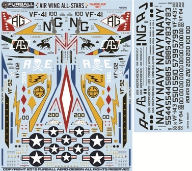 FURBALL 48-045 1/48 AirWing All-Star Tomcat Part 3