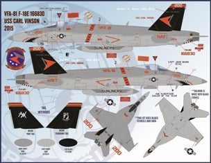 FURBALL 48-049 1/48 USN AirWing All-Stars, F/A-18E/F Super Hornet, Part 3