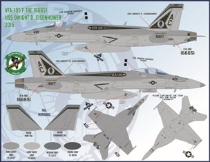 FURBALL 48-049 1/48 USN AirWing All-Stars, F/A-18E/F Super Hornet, Part 3