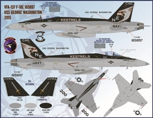 FURBALL 48-049 1/48 USN AirWing All-Stars, F/A-18E/F Super Hornet, Part 3