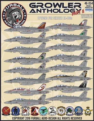 FURBALL 48-054 1/48 EA-18G Growler Anthology Part II