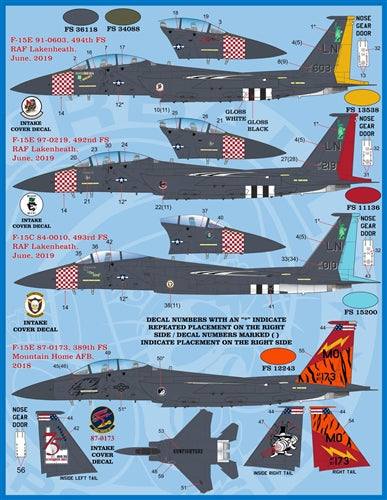 FURBALL 48-071 1/48 USN F-15C/E Eagle, Heritage Eagles
