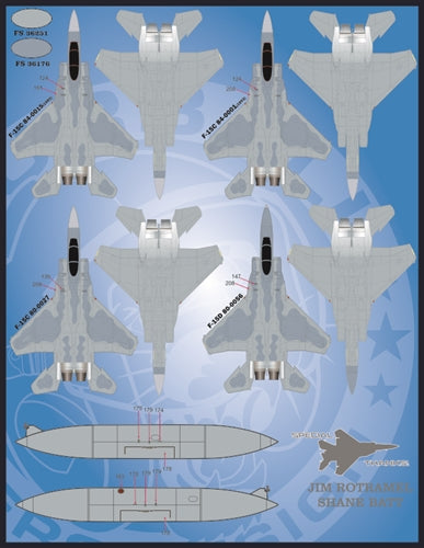 FURBALL 48-072 1/48 F-15A/C/D: The new Eagles of the U.S. Air Force in Europe