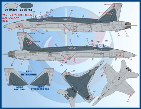 FURBALL 48-081 1/48 AirWing All-Stars Super Hornets Part 4