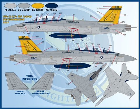 FURBALL 48-081 1/48 AirWing All-Stars Super Hornets Part 4