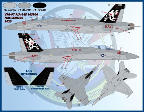 FURBALL 48-081 1/48 AirWing All-Stars Super Hornets Part 4