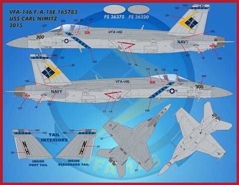 FURBALL 48-082 1/48 AirWing All-Stars Super Hornets Part 5